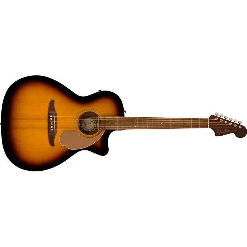 FENDER Fender Newporter Player Walnut Fingerboard Gold Pickguard Sunburst