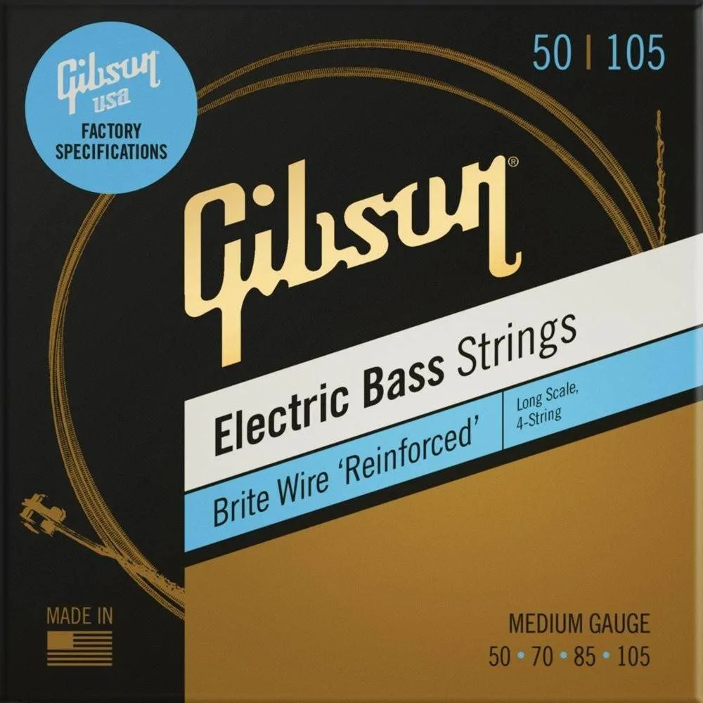 Gibson Gibson SBG-LSM 50-105 Brite Wire Struny do basu Long Scale