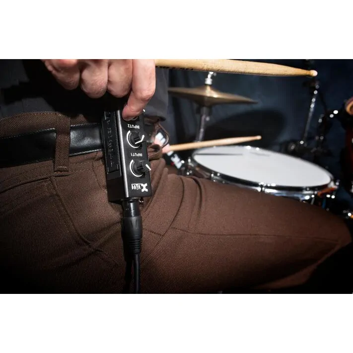 XVive XVive Portable 3-channel Personal Mixer Headphone Amplifier System mikser osobisty ze wzmacniaczem słuchawkowym - zdjecie 12