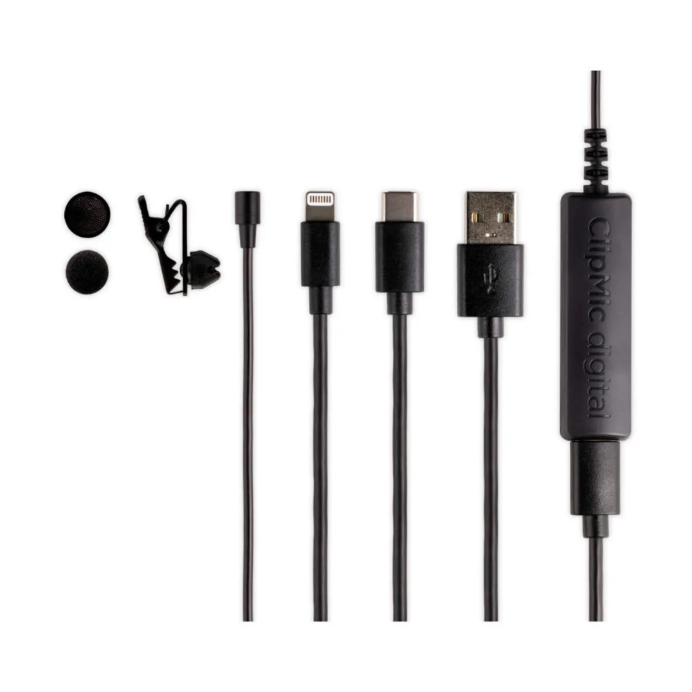 Apogee Apogee CLIPMIC DIGITAL 2 KIT - 4 - Mikrofon Lavalier USB