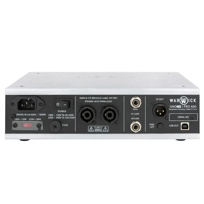 Warwick Warwick Gnome iPro 6 Digital Pocket Amp - zdjecie 4