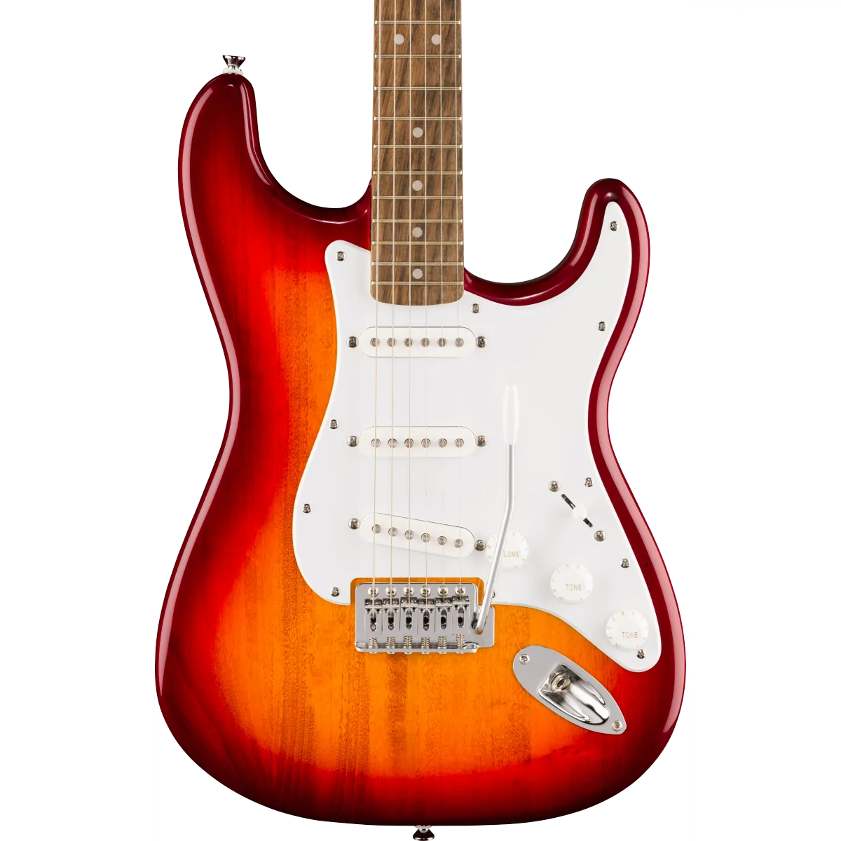 Squier Squier Sonic Stratocaster Laurel Fingerboard White Pickguard Sienna Sunburst - zdjecie 3