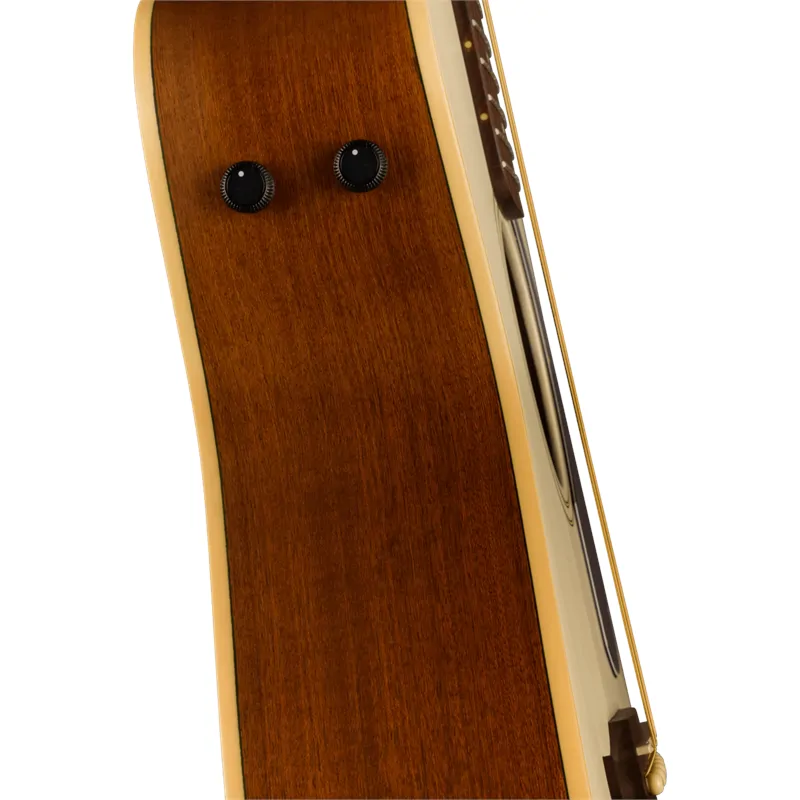 FENDER Fender Malibu Player Walnut Fingerboard Tortoiseshell Pickguard Olympic White - zdjecie 2