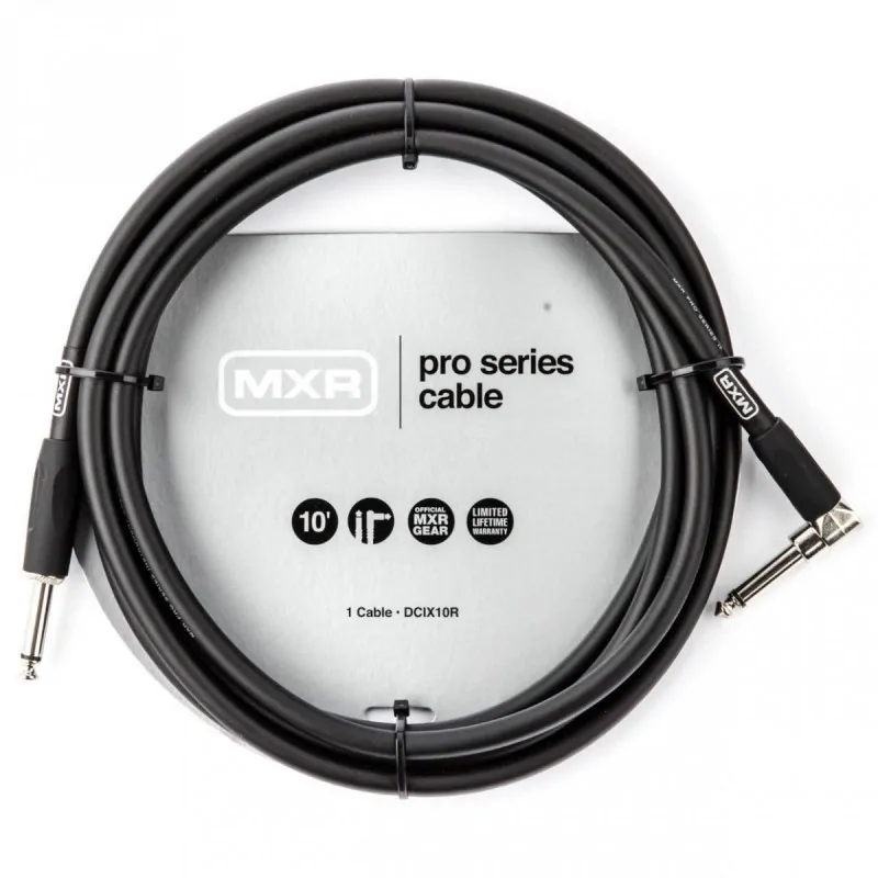 MXR Dunlop MXR DCIX10R kabel gitarowy 3m kątowy
