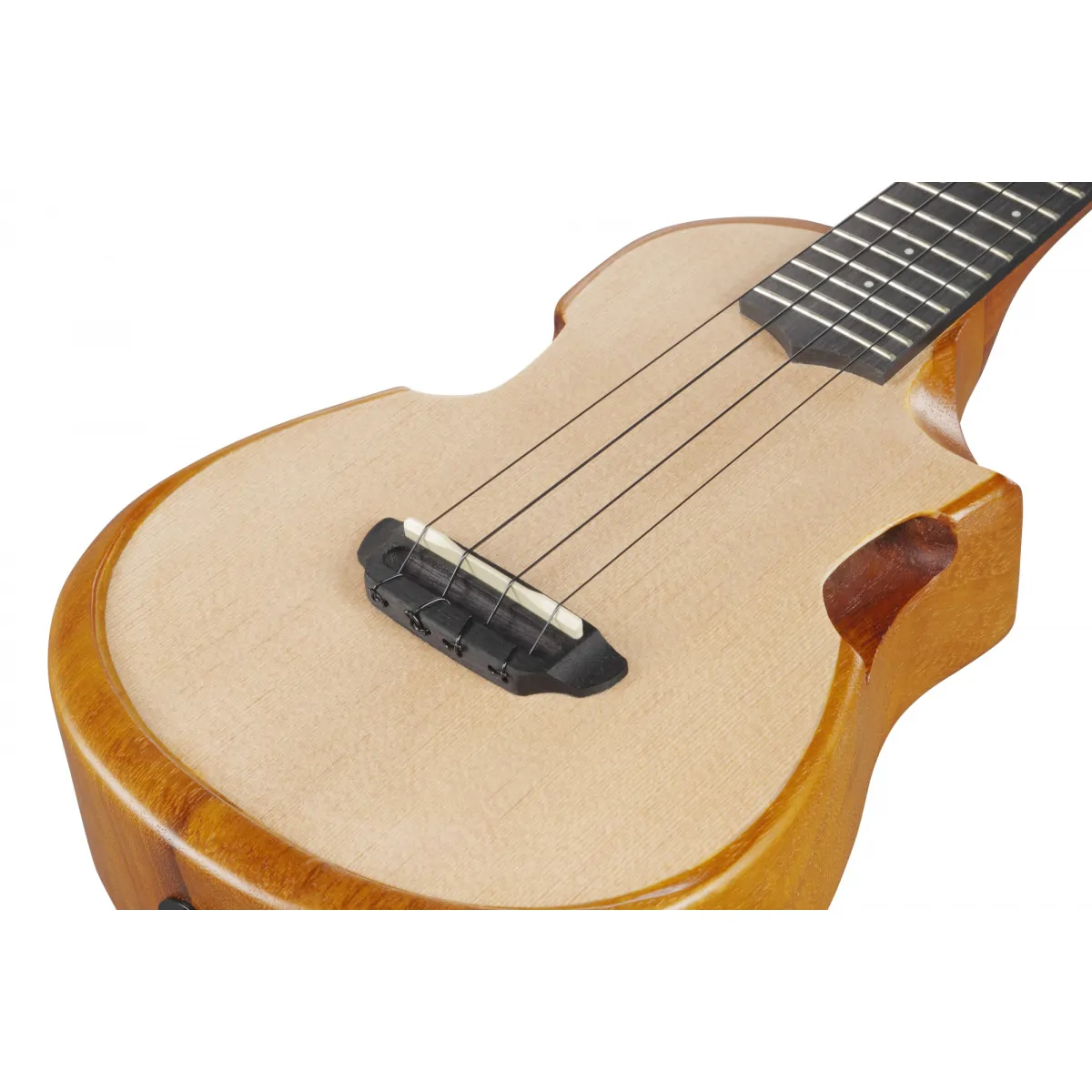 IBANEZ Ibanez AUC10E-OPN Open Pore Natural Ukulele koncertowe z przystawką - zdjecie 11