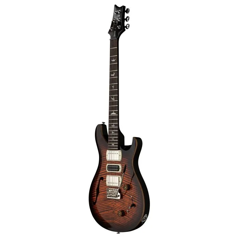 PRS PRS SE Special Semi-Hollow 2026 Orange Tiger Smokeburst - gitara elektryczna - zdjecie 2