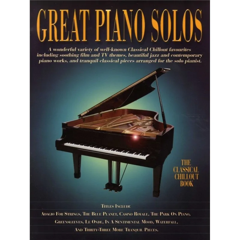 Wise Publications Great Piano Solos - The Classical Chillout Book