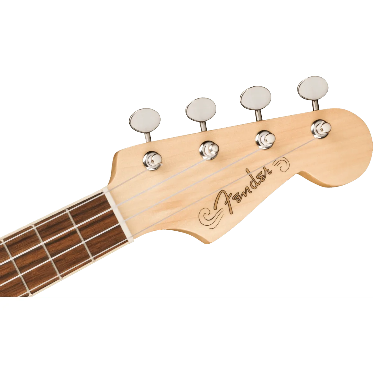 FENDER Fender Fullerton Strat Uke Walnut Fingerboard White Pickguard Surf Green - zdjecie 5