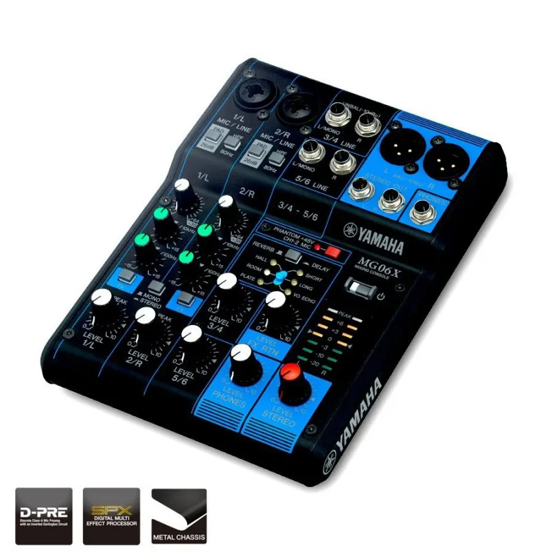 YAMAHA Yamaha MG06X mikser analogowy - zdjecie 3