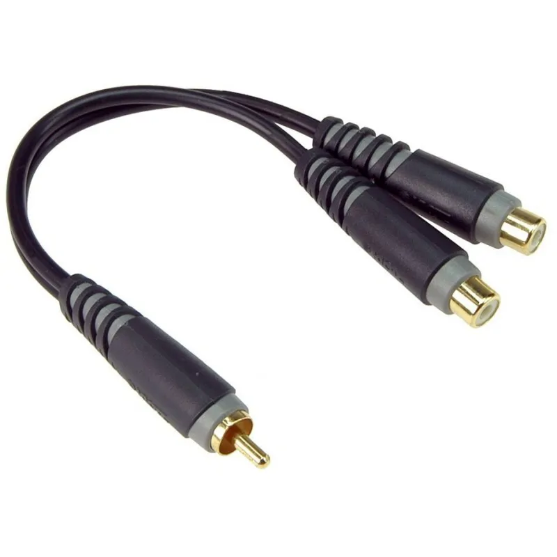 Klotz Klotz AYU-9 złączka RCA wtyk 2x wtyk RCA gniazdo