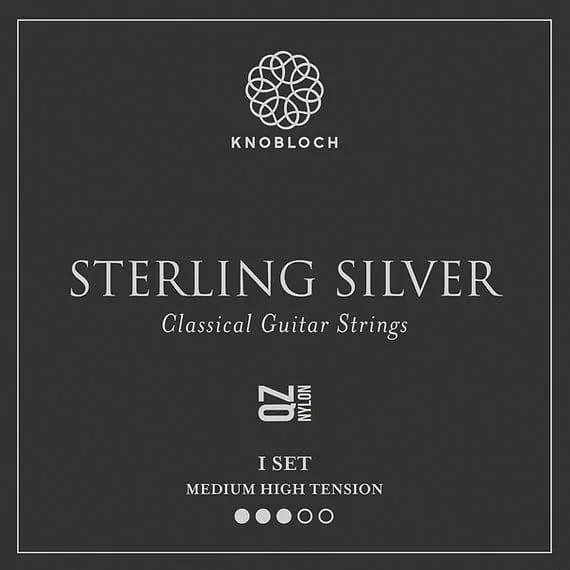 Knobloch Knobloch Strings STERLING SILVER QZ Nylon 400SSQ - Struny do Gitary Klasycznej