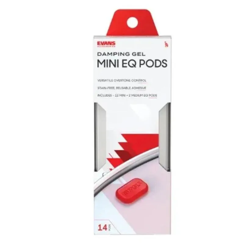 EVANS Evans EQ PODS MINI Żelki do tłumienia