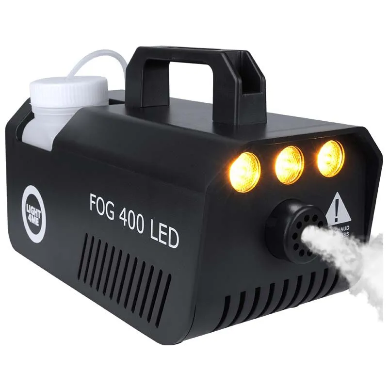 LIGHT4ME LIGHT4ME FOG 400 LED wytwornica dymu dla DJ mała lekka wydajna