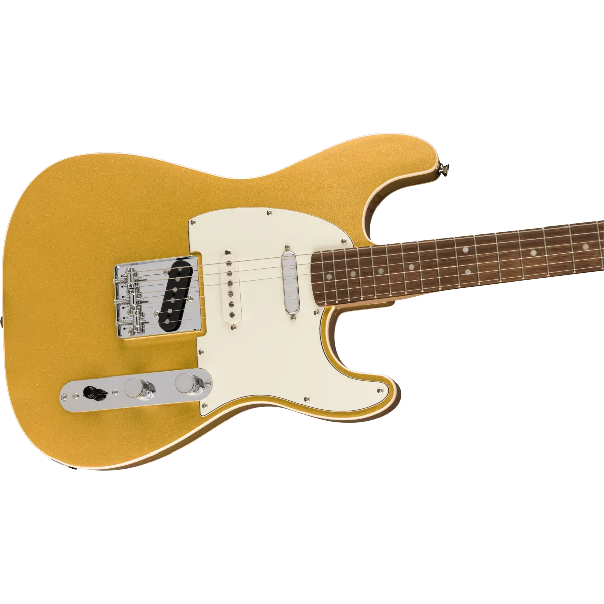 Squier Squier Paranormal Custom Nashville Stratocaster Laurel Fingerboard Parchment Pickguard Aztec Gold - zdjecie 4