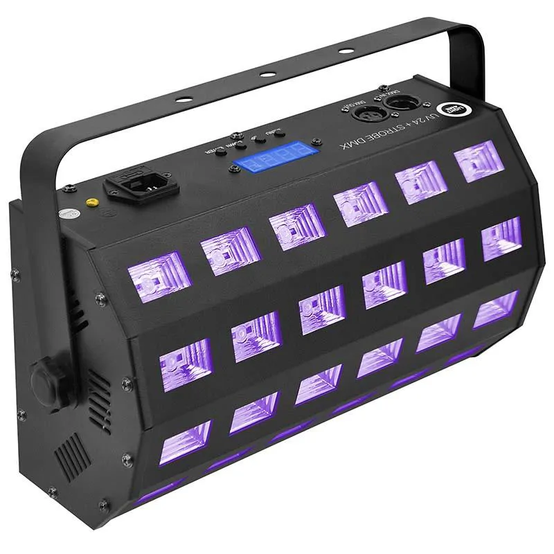 LIGHT4ME LIGHT4ME UV 24 + STROBE DMX reflektor ultrafioletowy stroboskop efekt LED