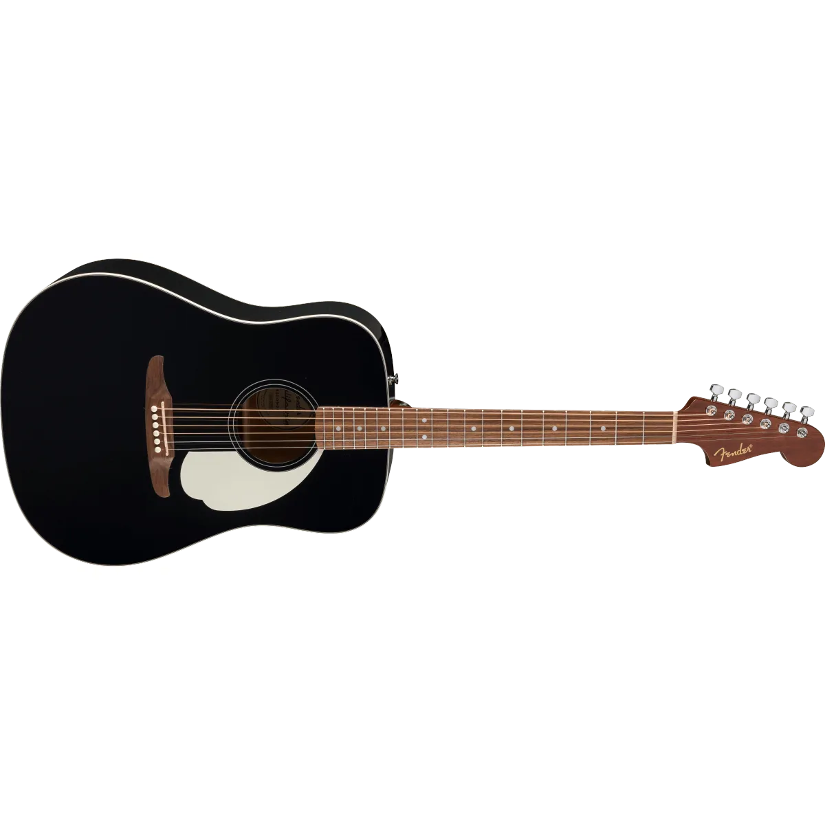 FENDER Fender California Standard Redondo Spruce Top Ivory Pickguard Black - zdjecie 3