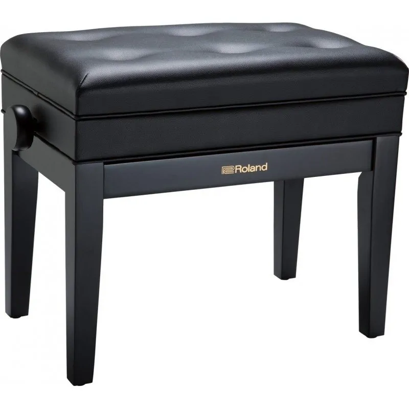 ROLAND Roland RPB-400BK ława do pianina czarny mat regulowana ze schowkiem