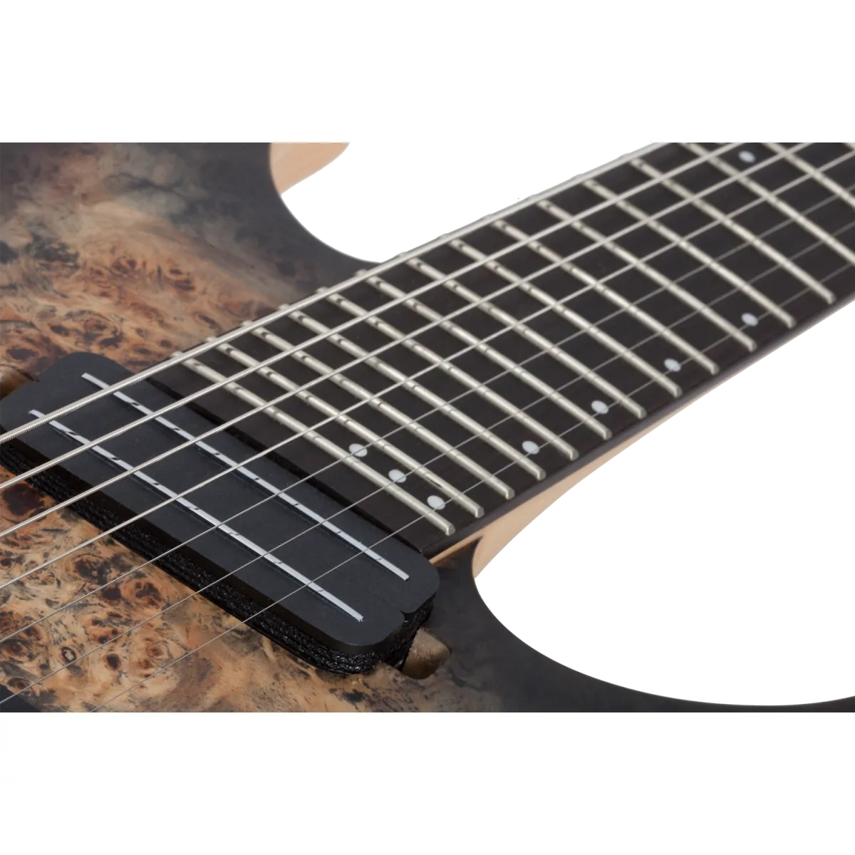 SCHECTER Schecter Reaper 7 Multiscale Charcoal Burst - zdjecie 8