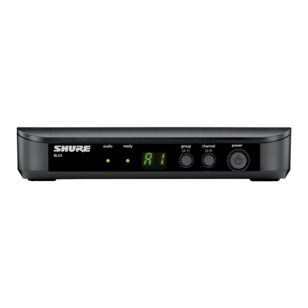 SHURE Shure BLX4E=-H8E - Pojedynczy odbiornik bezprzewodowy (518-542 MHz)