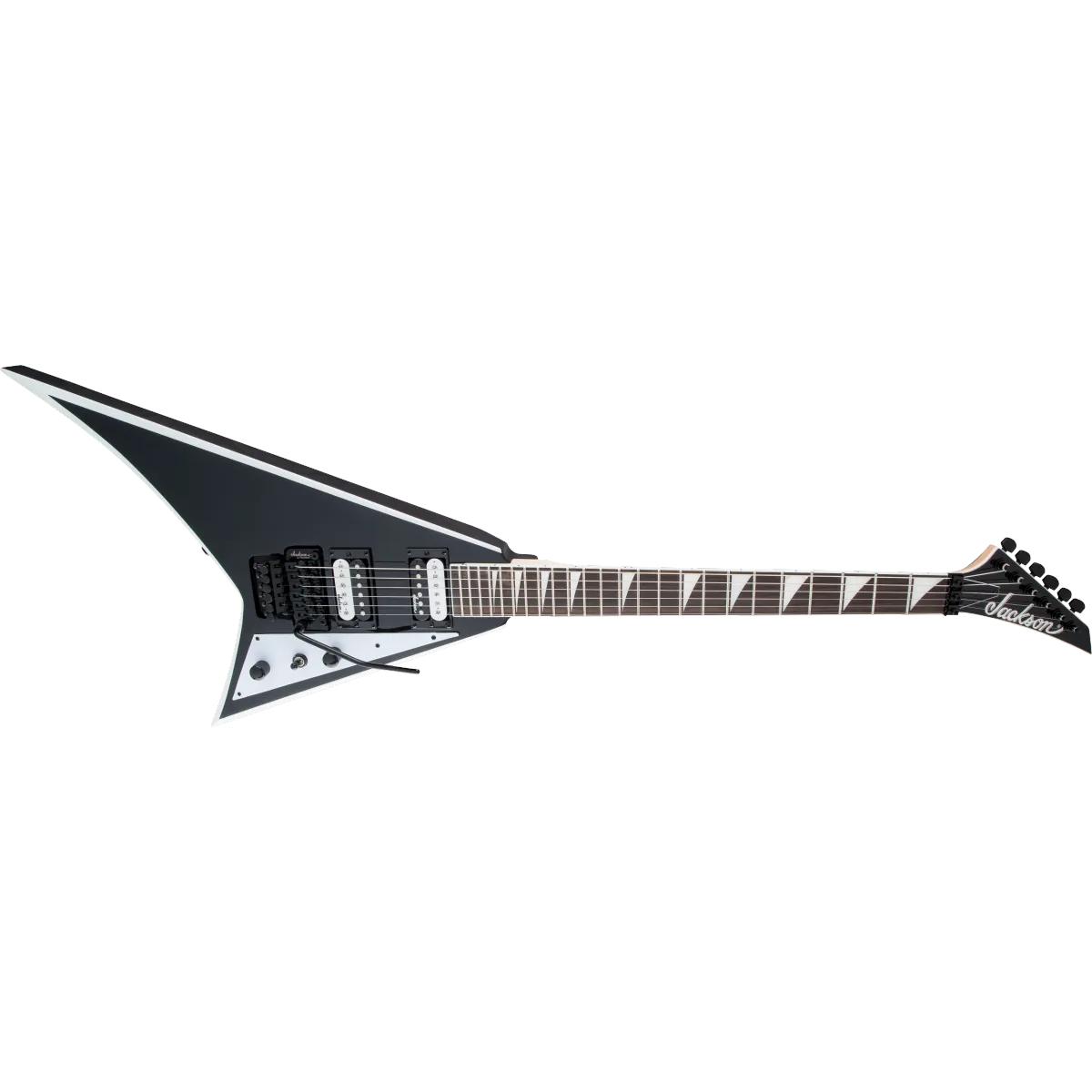 Jackson Jackson JS Series Rhoads JS32 Amaranth Fingerboard Black with White Bevels - zdjecie 4