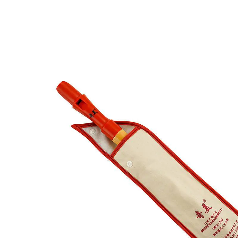  QM8A-28G-Red Flet prosty drewniany sopranowy - zdjecie 7