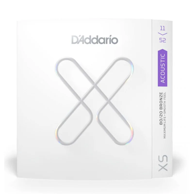 D'ADDARIO D'Addario XSABR1152 80/20 Bronze 11-52 struny akustyczne