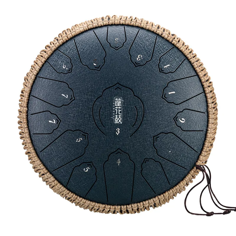 HLURU-HUASHU Hluru-Huashu TWL15-14 NavyBlue Tongue Drum 15 notes 14"