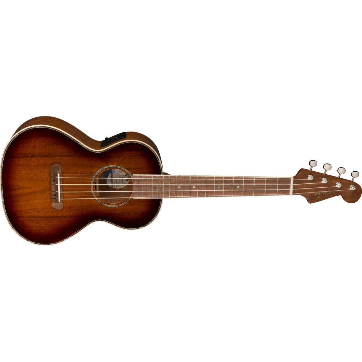 FENDER Fender Montecito Tenor Ukulele Walnut Fingerboard Shaded Edge Burst - zdjecie 3