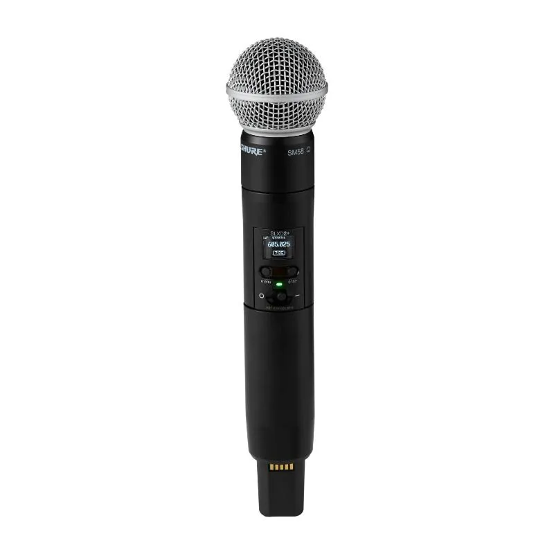 SHURE Shure SLXD2+/58=-G65 - Nadajnik "do ręki" z kapsułą SM58 (470-606 MHz)