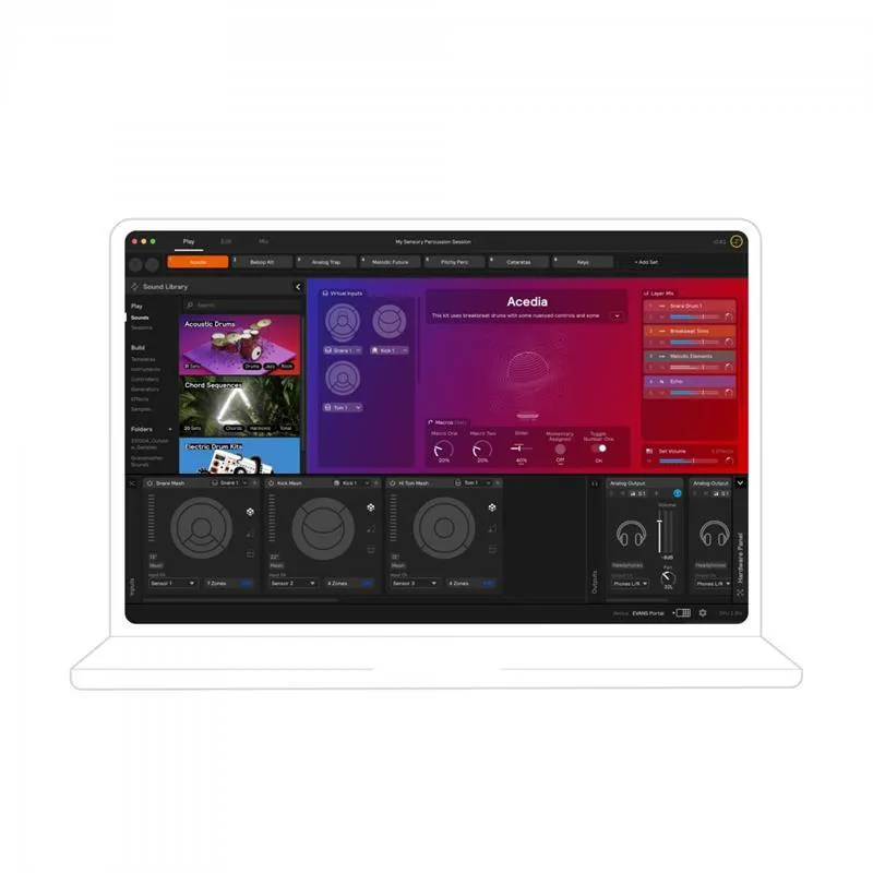 EVANS Evans Hybrid Sensory System zestaw triggerów + moduł - zdjecie 4
