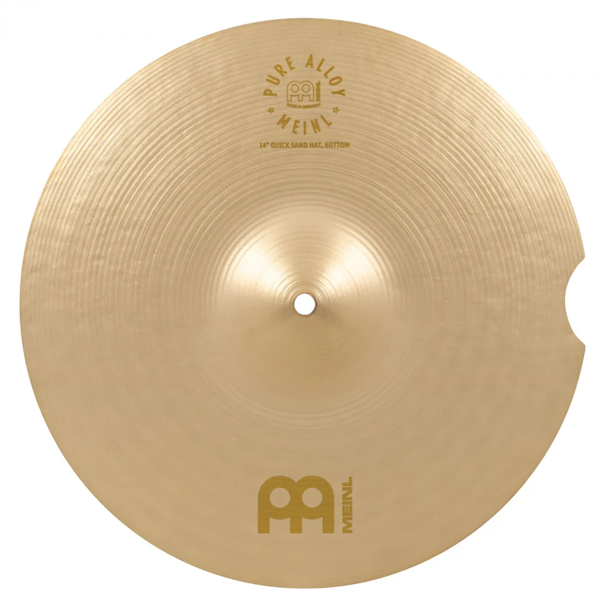 MEINL Meinl PA14QSH Pure Alloy 14" Hi-hat para talerzy Benny Greb Signature - zdjecie 4