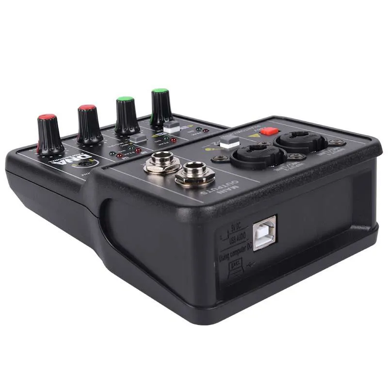 DNA DNA MIX 2 mikser analogowy 2-kanałowy Hi-Z interfejs audio USB - zdjecie 5
