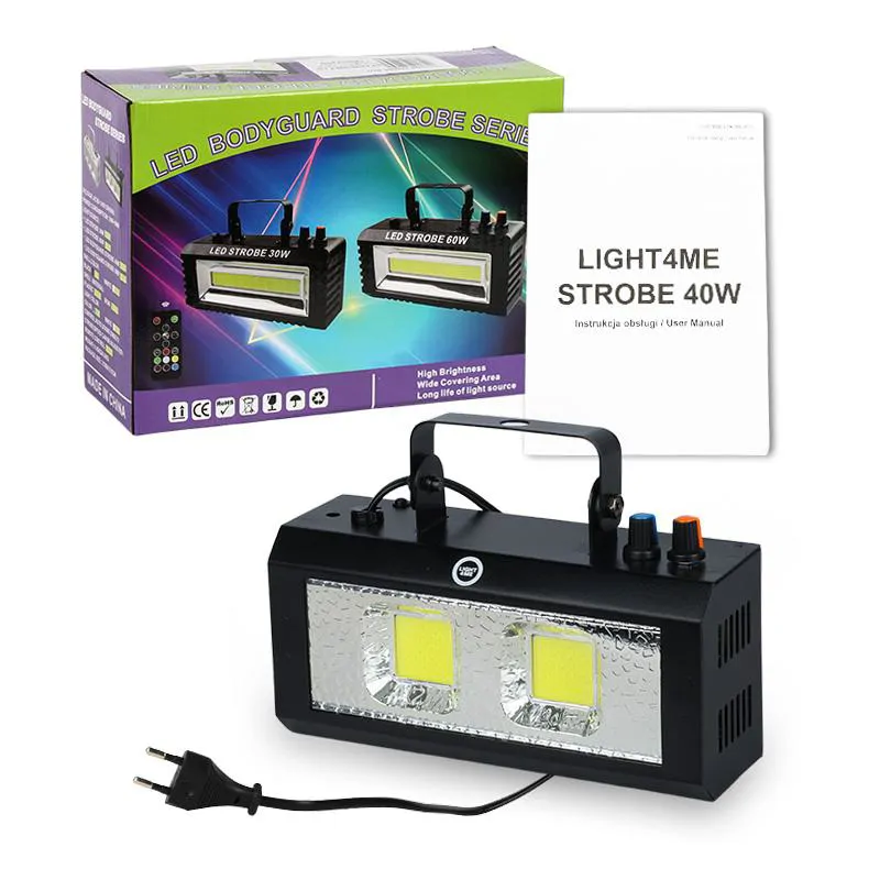 LIGHT4ME LIGHT4ME STROBE 40W stroboskop dyskotekowy - zdjecie 8