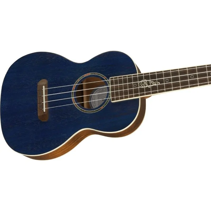 FENDER Fender Dhani Harsn ukulele SPHR BLUE elektro - zdjecie 6
