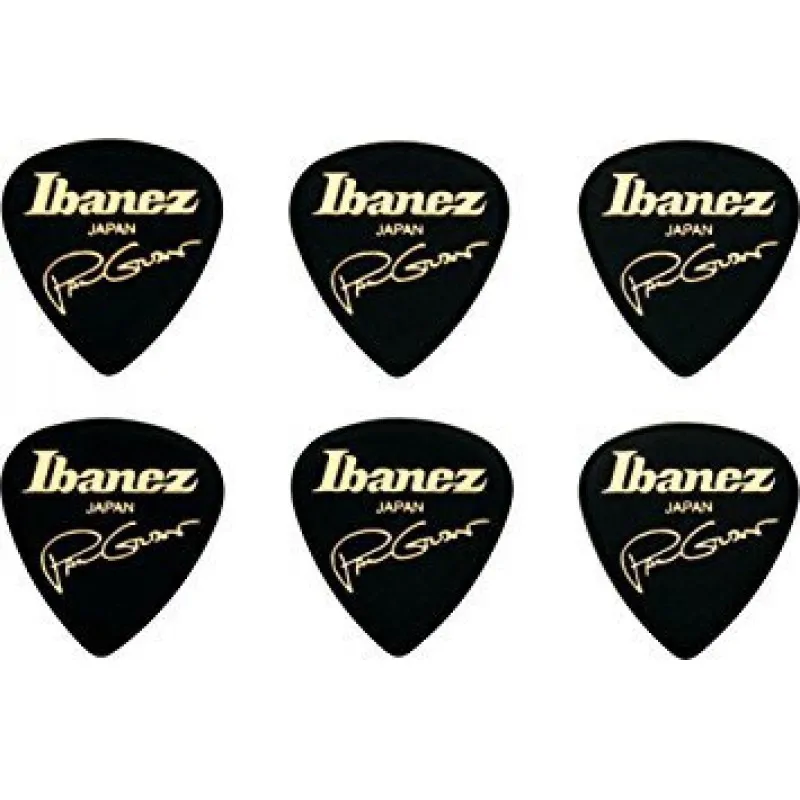 IBANEZ Ibanez B1000PG-BK Zestaw 6 kostek Paul Gilbert Signature Black