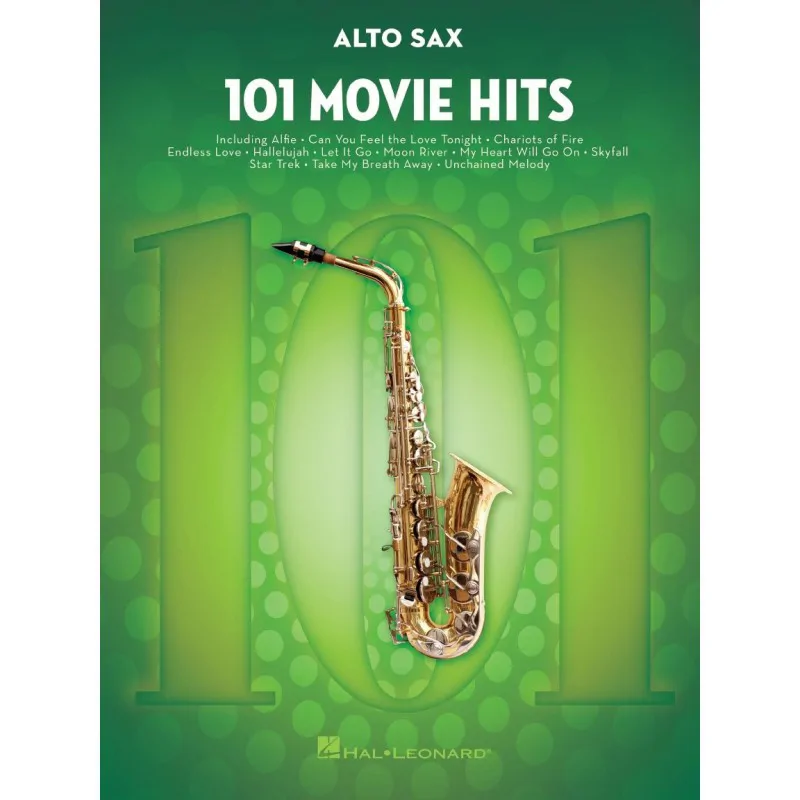 Hal Leonard Hal Leonard 101 Movie Hits for Alto Sax