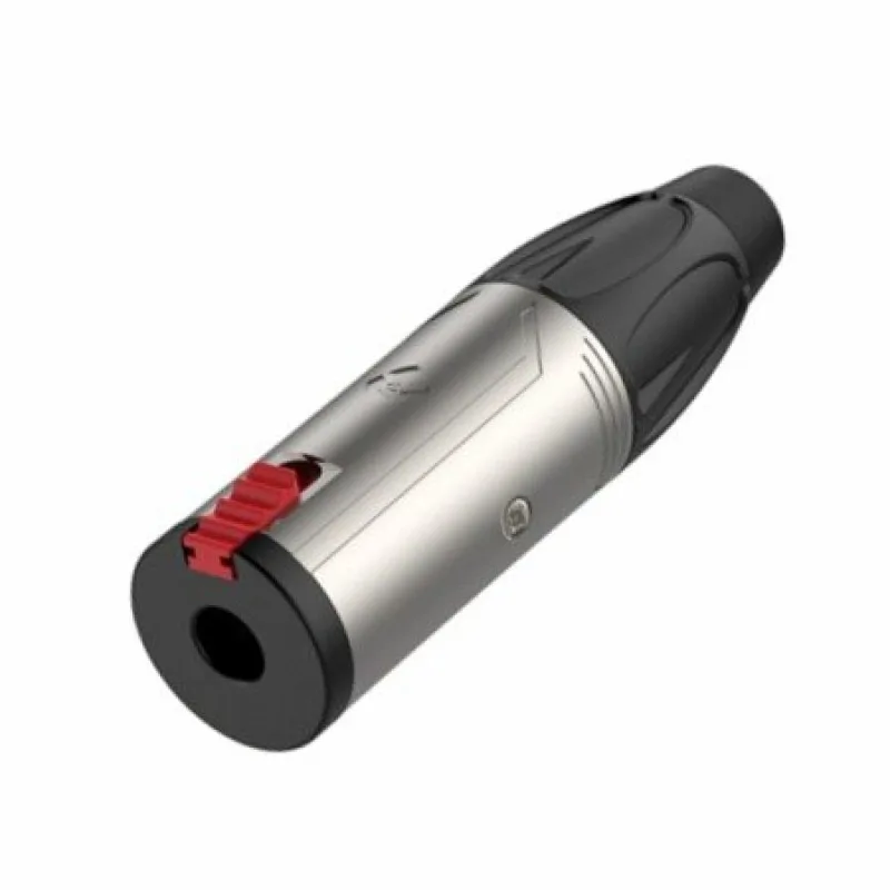 Roxtone Roxtone RJ3FP-NN gniazdo jack 6,3mm na kabel srebrne