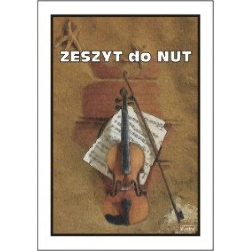 CONTRA Contra A4 zeszyt nutowy - szeroka pięciolinia