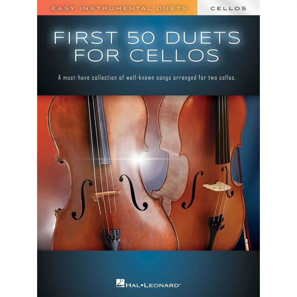 Hal Leonard First 50 Duets for 2 Cellos