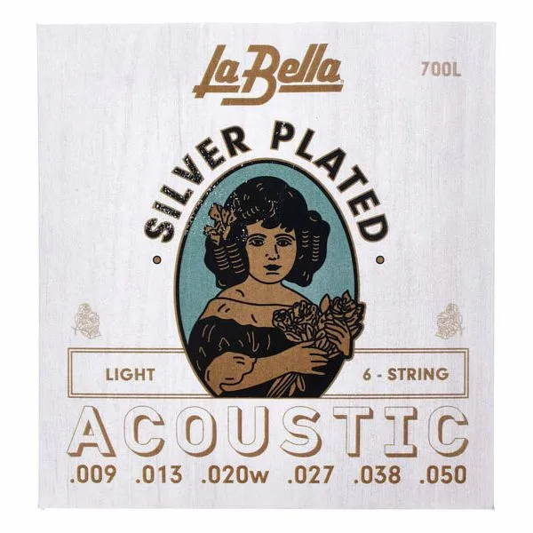 LA BELLA La Bella 700L Silver Plated 9-50