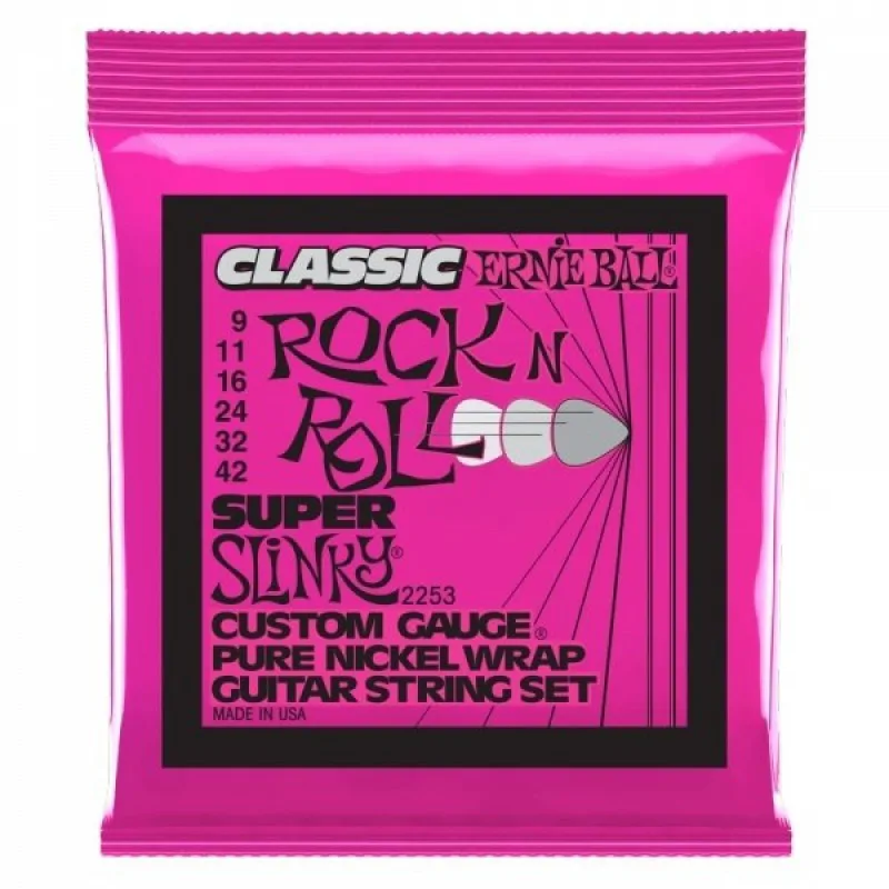 Ernie Ball Ernie Ball 9-42 2253 Pure Nickel struny elektryczne