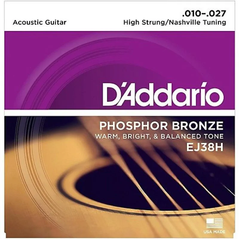 D'ADDARIO D'Addario EJ38H struny akustyczne Nashville 10-27