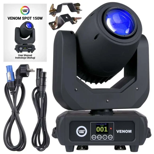 LIGHT4ME LIGHT4ME VENOM SPOT 150W głowica ruchoma LED - zdjecie 2