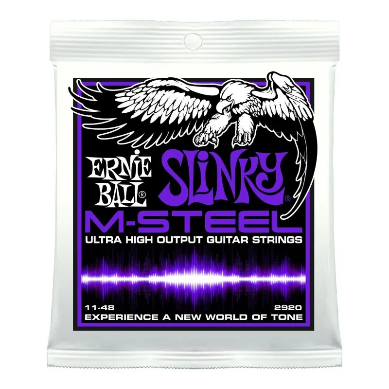 Ernie Ball Ernie Ball 2920 M-Steel struny do gitary elektrycznej 11-48