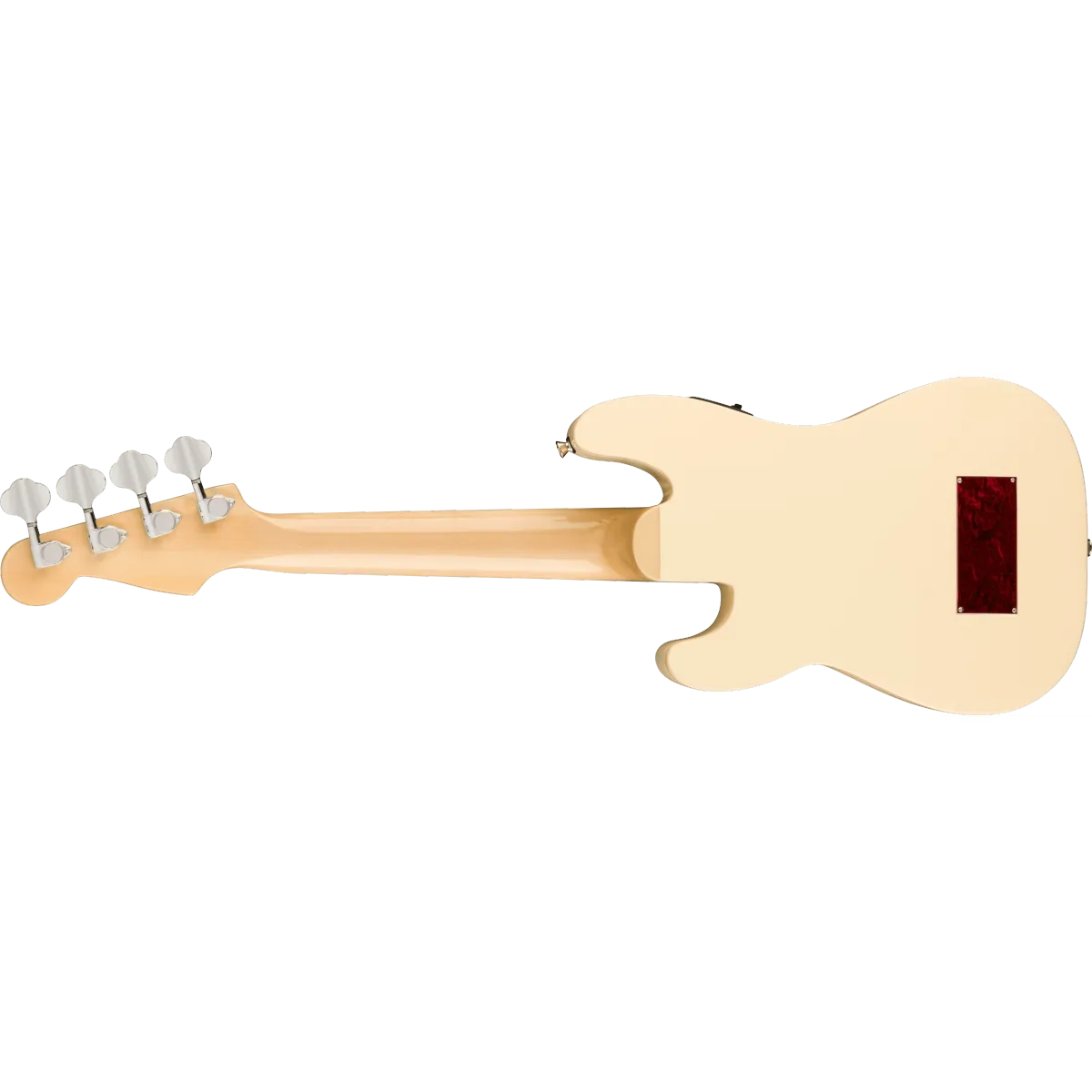 FENDER Fender Fullerton Precision Bass Uke Walnut Fingerboard Tortoiseshell Pickguard Olympic White - zdjecie 2
