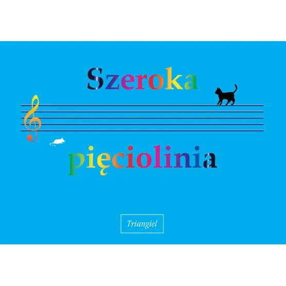 TRIANGIEL Triangiel Zeszyt do nut Szeroka pięciolinia