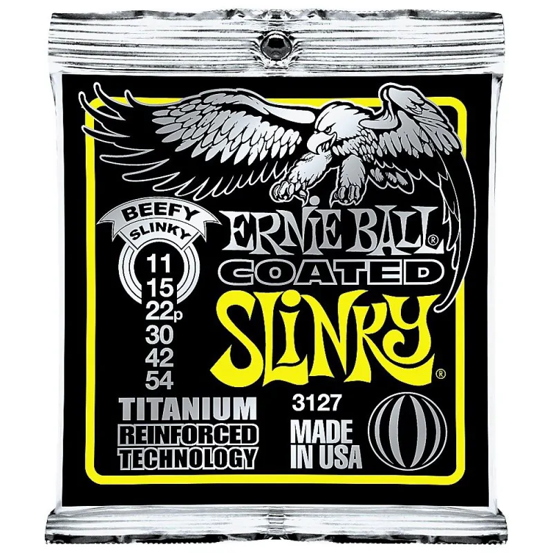 Ernie Ball ERNIE BALL 3127 Titanium 11-54 struny do elektryka