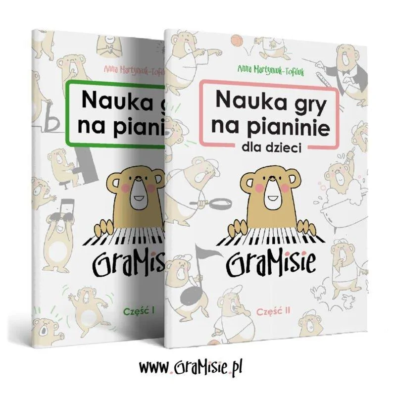  GraMisie cz.2 Nauka gry na pianinie dla dzieci Martyniuk-Tofiluk - zdjecie 3