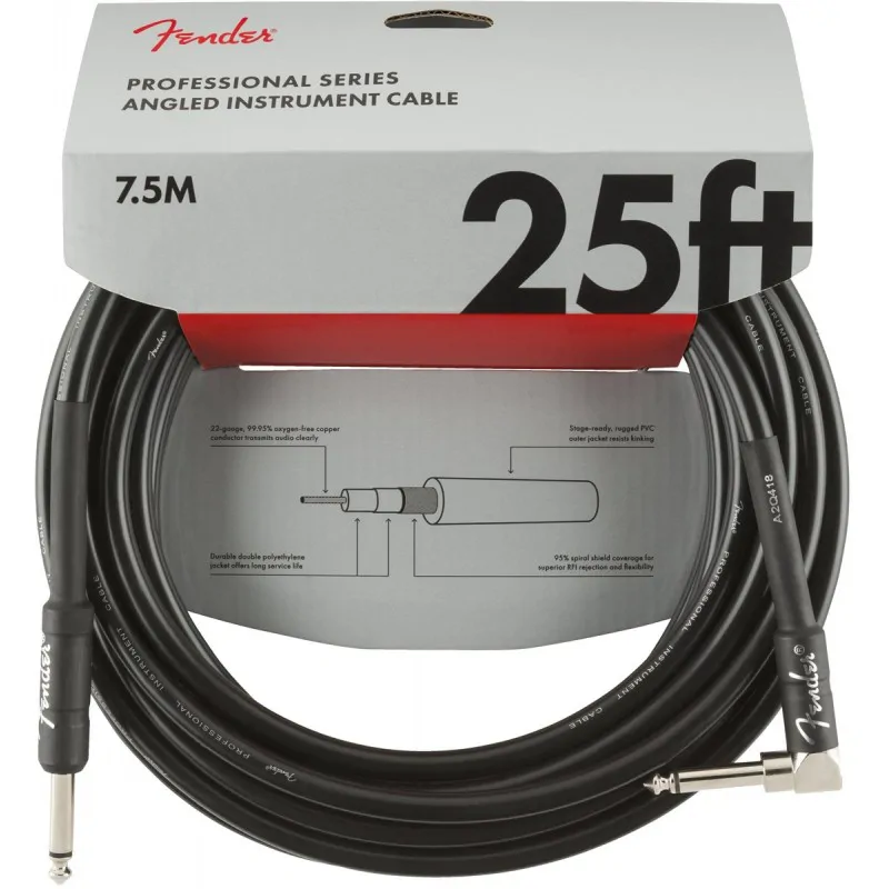 FENDER Fender 099-0820-060 Professional Series kabel 7,5m