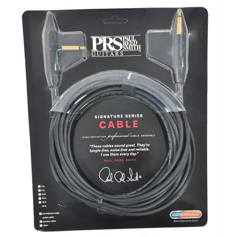PRS PRS INSTR 25 R - kabel instrumentalny 7,6 m